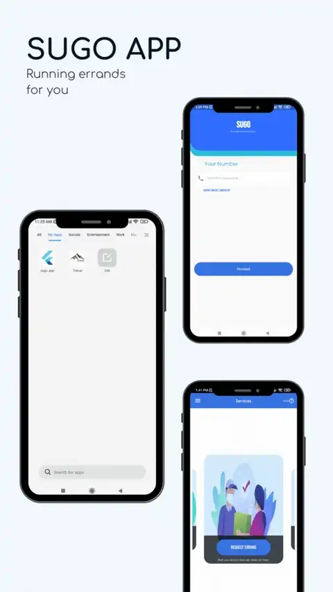 Sugo App — An application for running errands.